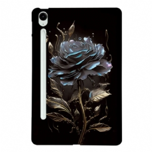 Coque Samsung Galaxy Tab S10 FE Plus Rose Noire