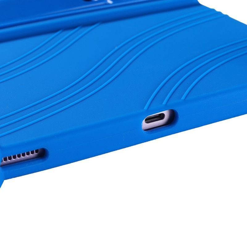 Coque Samsung Galaxy Tab S10 FE Plus Silicone avec Support