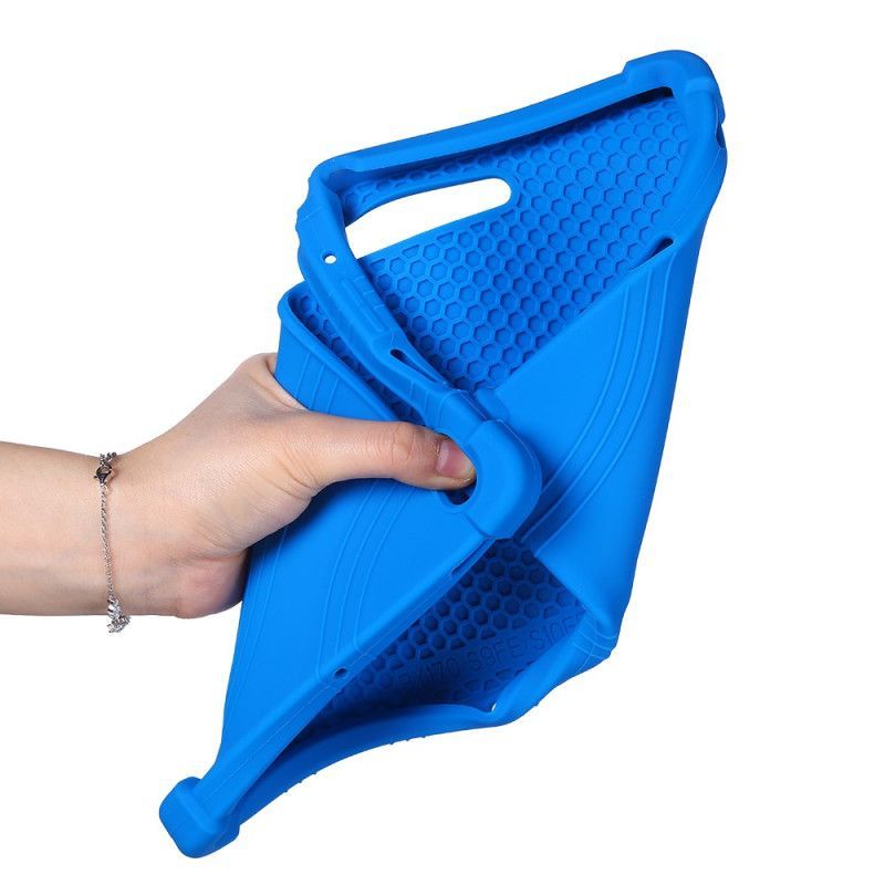 Coque Samsung Galaxy Tab S10 FE Plus Silicone avec Support