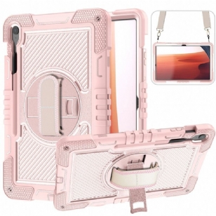 Coque Samsung Galaxy Tab S10 FE Plus Support et Bandoulière