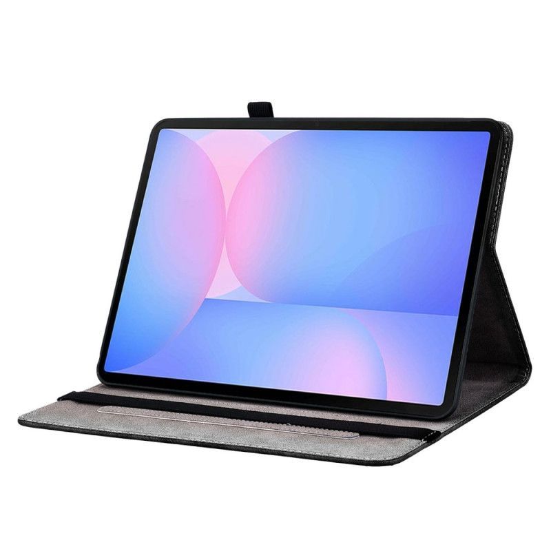 Étui Samsung Galaxy Tab S10 FE Plus Fleurettes Bleues