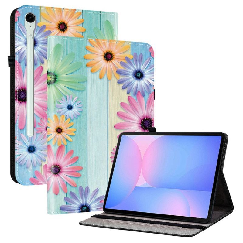 Étui Samsung Galaxy Tab S10 FE Plus Tournesols Colorés