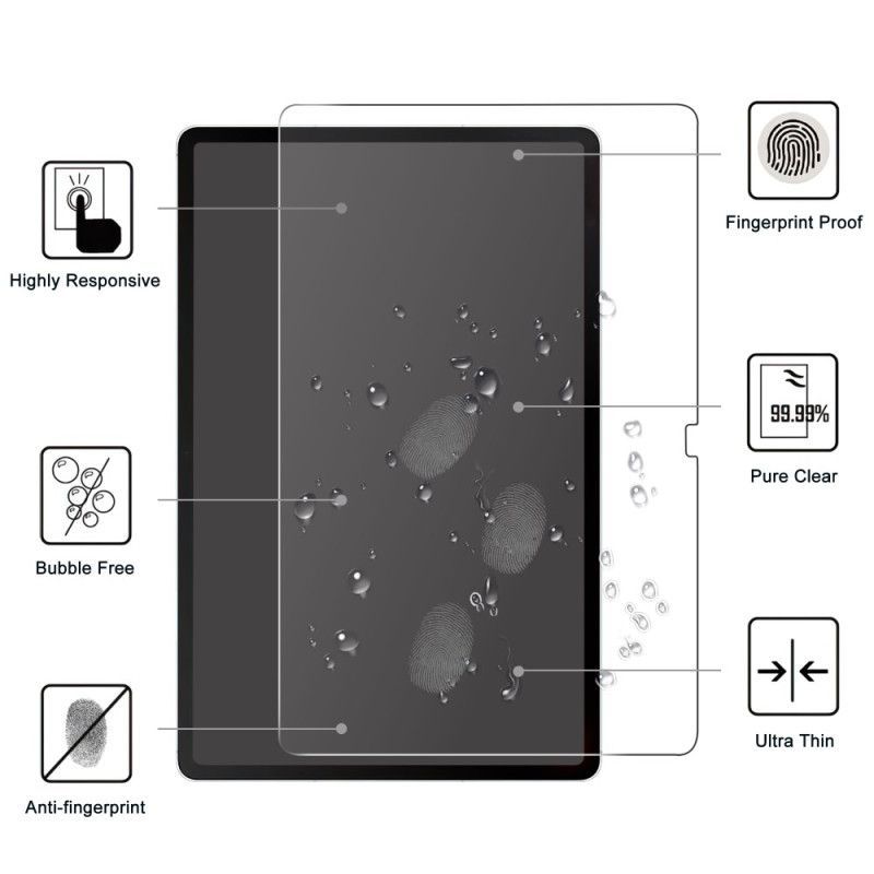 Protection en Verre Trempé pour Écran Samsung Galaxy Tab S10 FE Plus
