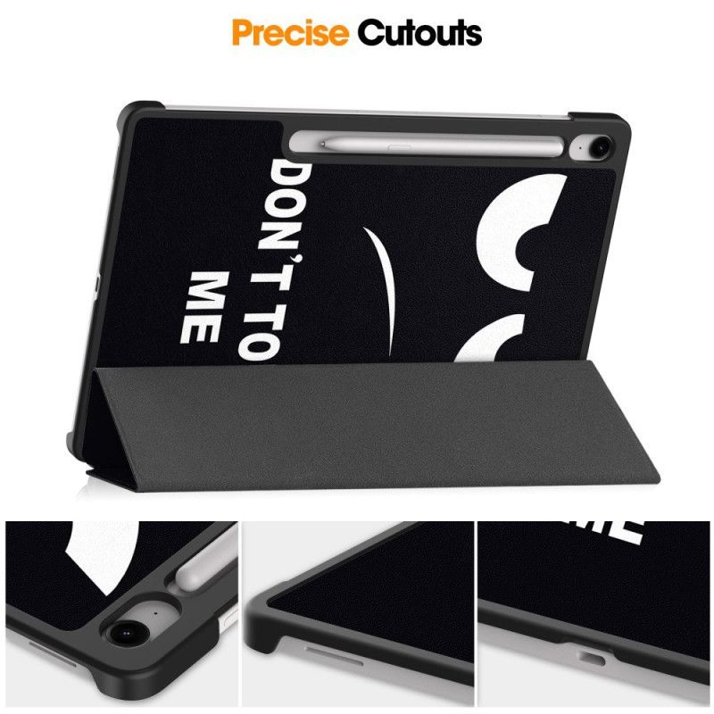 Smart Case Samsung Galaxy Tab S10 FE Plus Don't Touch Me