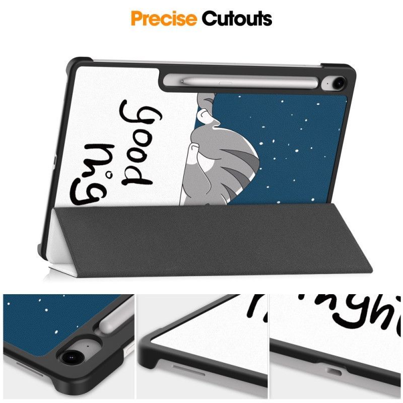 Smart Case Samsung Galaxy Tab S10 FE Plus Good Night