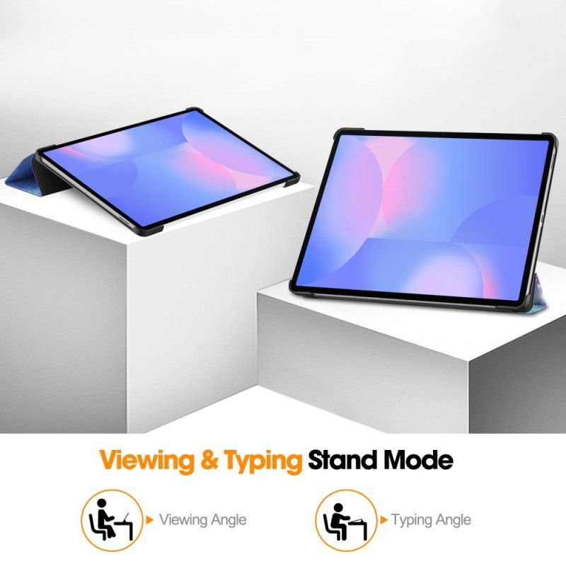 Smart Case Samsung Galaxy Tab S10 FE Plus Motif Galaxie