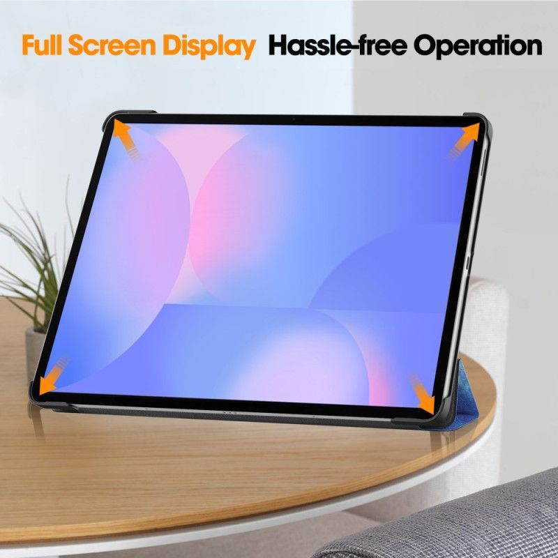 Smart Case Samsung Galaxy Tab S10 FE Plus Motif Galaxie