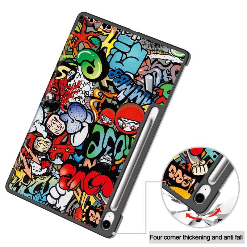 Smart Case Samsung Galaxy Tab S10 FE Plus Motif Graffiti