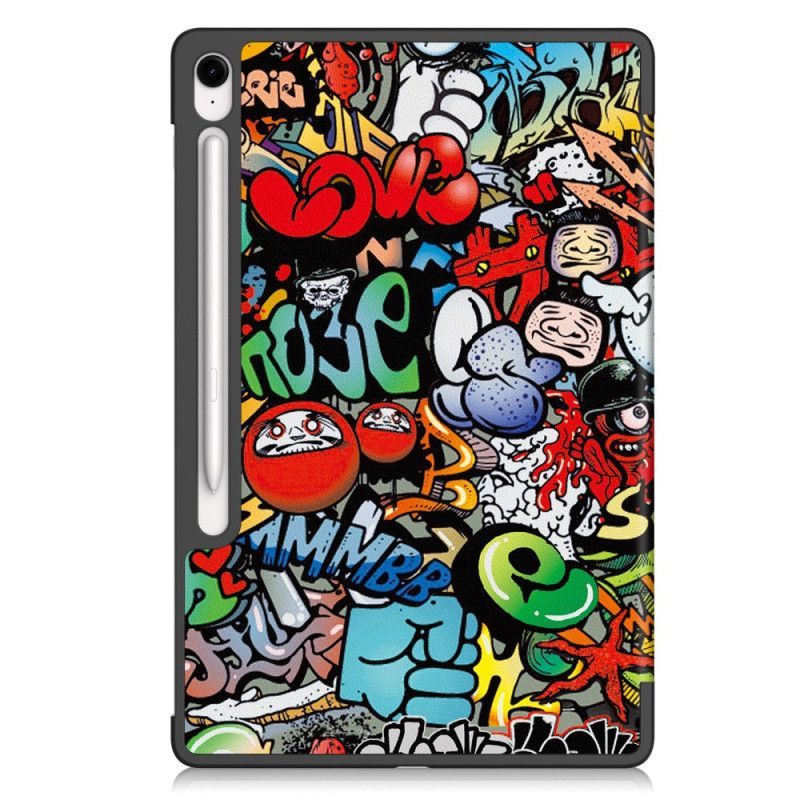 Smart Case Samsung Galaxy Tab S10 FE Plus Motif Graffiti