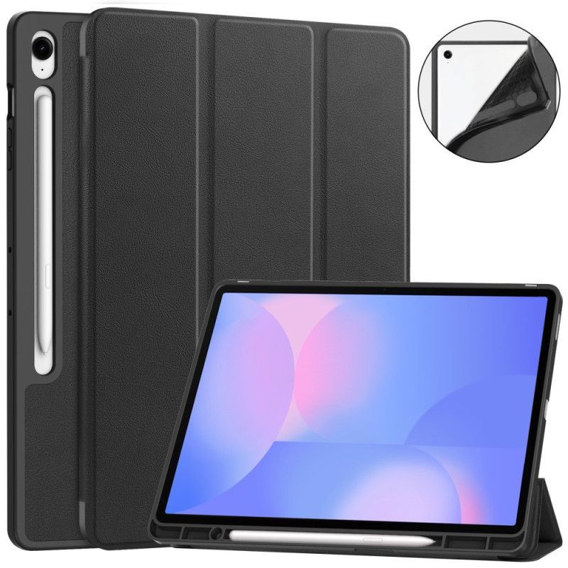 Smart Case Samsung Galaxy Tab S10 FE Plus Trois Volets Porte-Stylet