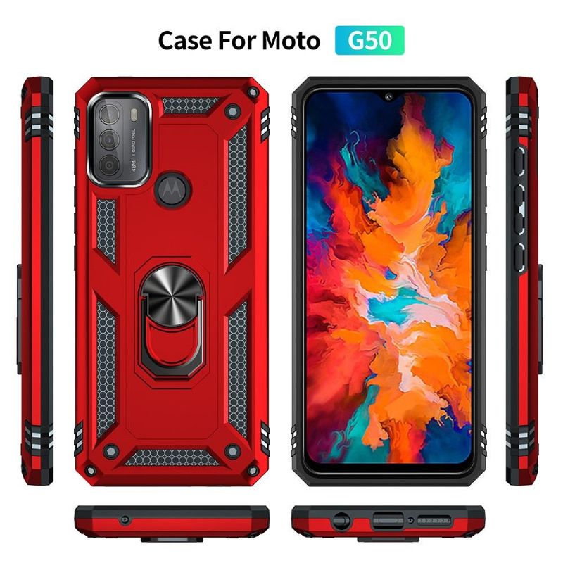 Coque Motorola Moto G50 Hybride Fonction Support