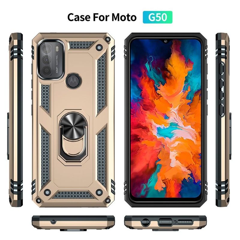 Coque Motorola Moto G50 Hybride Fonction Support