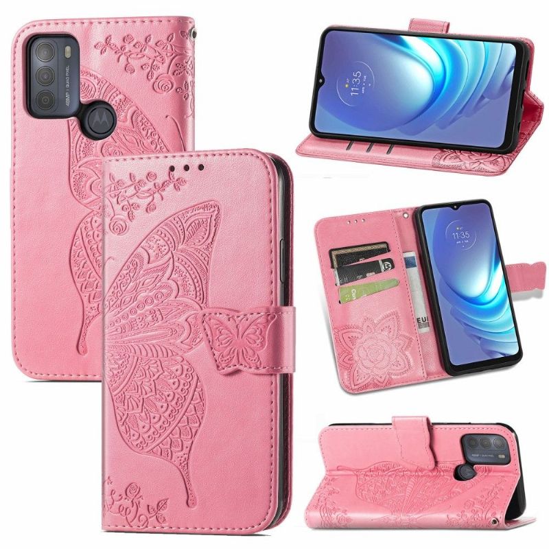 Housse Motorola Moto G50 Papillon Relief