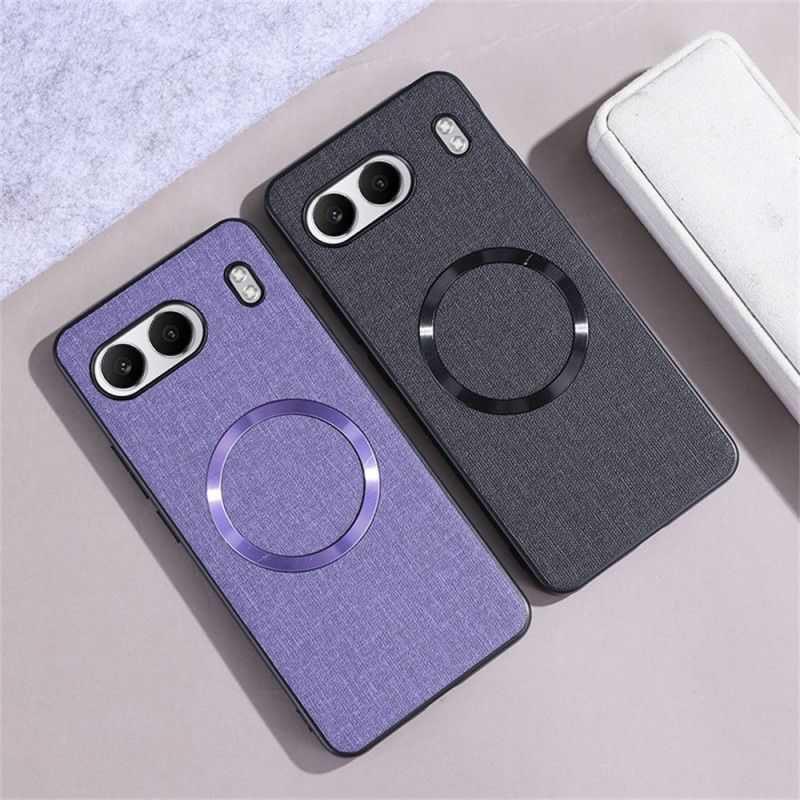 Coque OnePlus Nord 4 Revêtement Tissu Compatible MagSafe