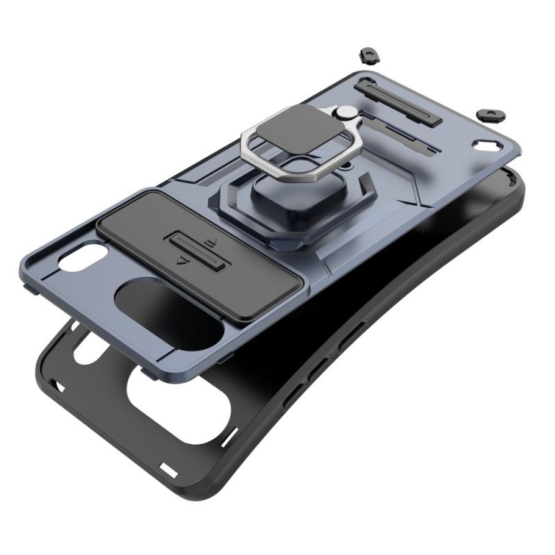 Coque OnePlus Nord 4 Ring Résistante avec Protecteur Objectif