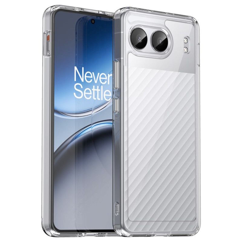Coque OnePlus Nord 4 Transparente avec Protection Écran en Verre Trempé
