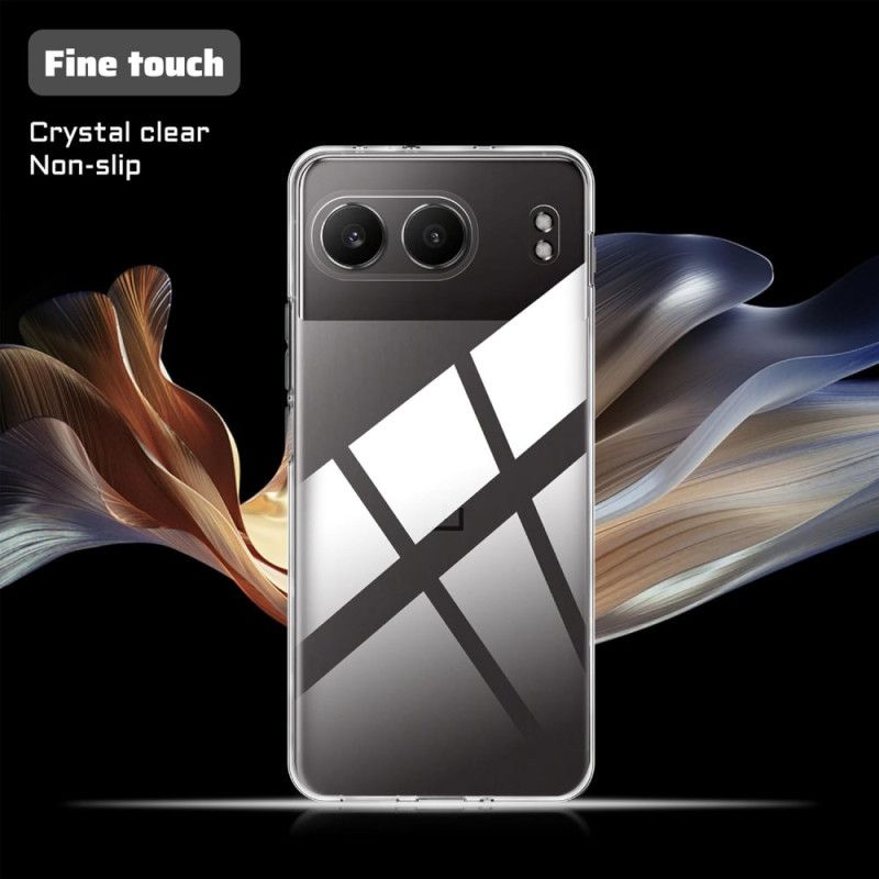 Coque OnePlus Nord 4, Coque Transparente et Protecteur Écran