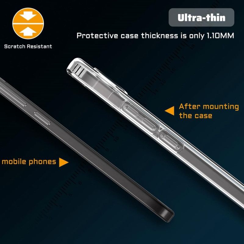 Coque OnePlus Nord 4, Coque Transparente et Protecteur Écran