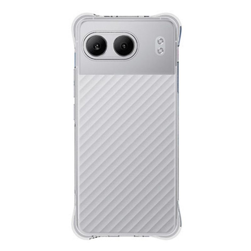 Coque OnePlus Nord 4 Transparente Renforcée avec Protection Écran en Verre Trempé