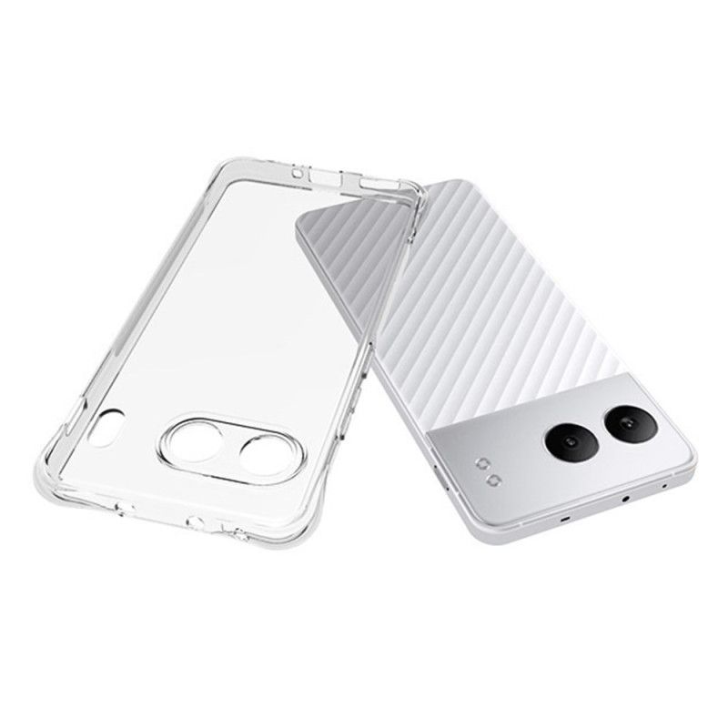 Coque OnePlus Nord 4 Transparente Renforcée avec Protection Écran en Verre Trempé