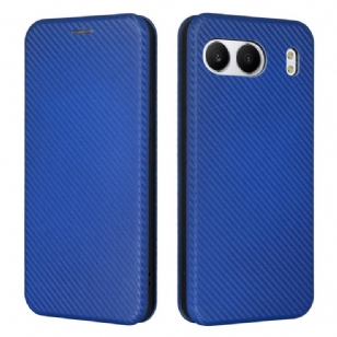 Flip Cover OnePlus Nord 4 Fibre Carbone