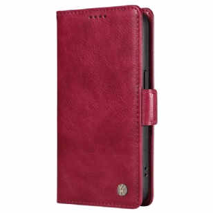 Flip Cover OnePlus Nord 4 Simili Cuir Litchi YIKATU