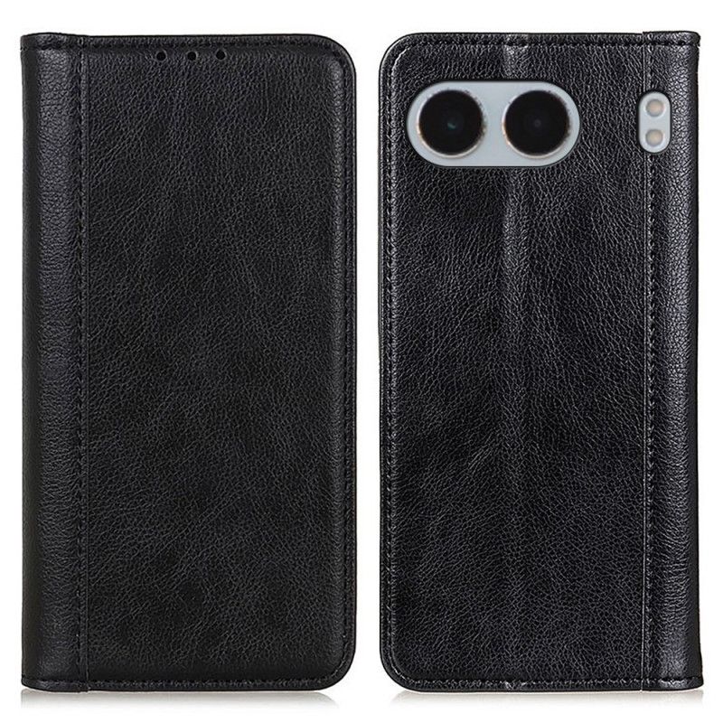 Flip Cover OnePlus Nord 4 Texture Litchi