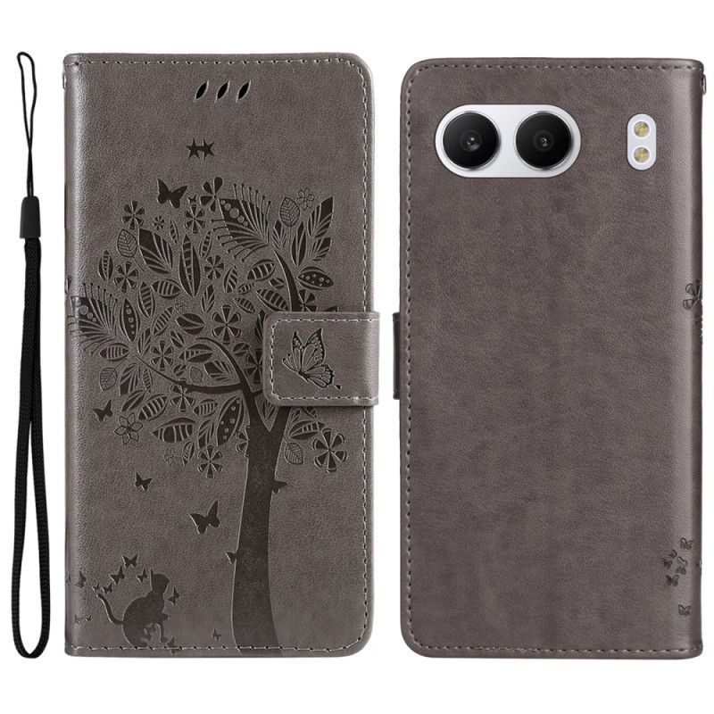 Housse OnePlus Nord 4 Arbre et Chat