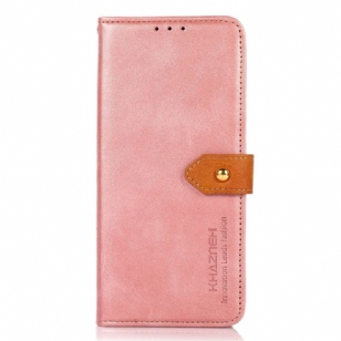 Housse OnePlus Nord 4 Fermoir Doré KHAZNEH