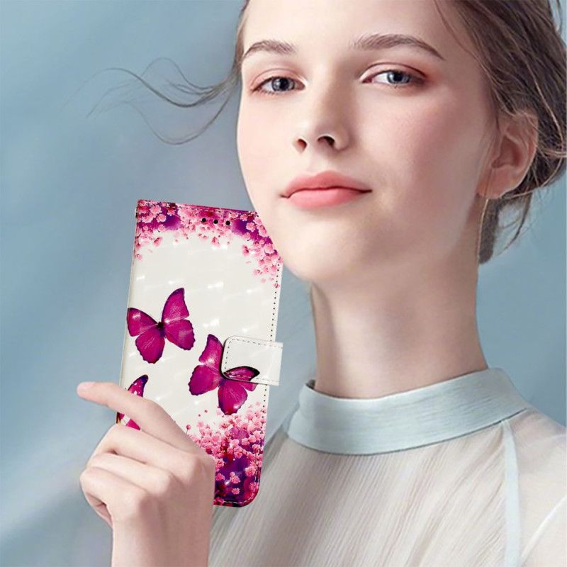 Housse OnePlus Nord 4 Papillons Rouges