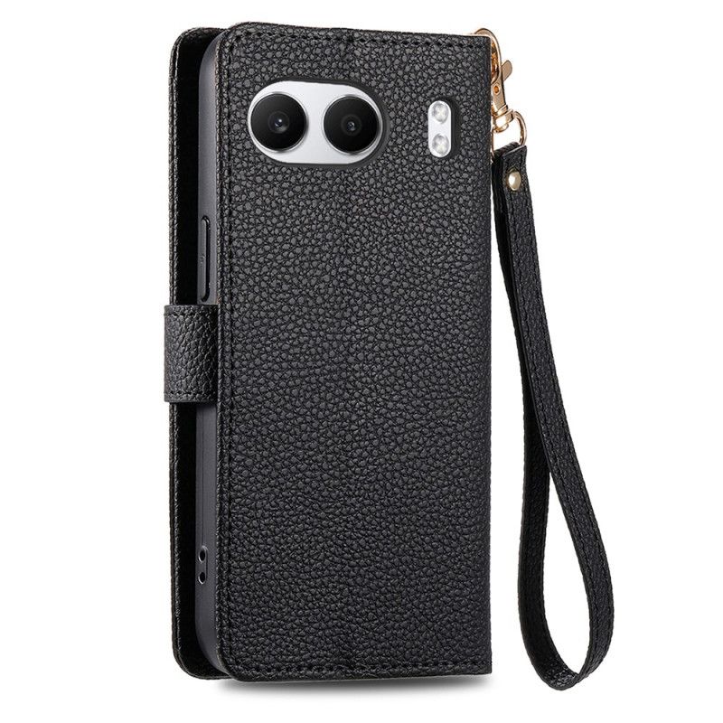 Housse OnePlus Nord 4 Portefeuille Blocage RFID Coeur