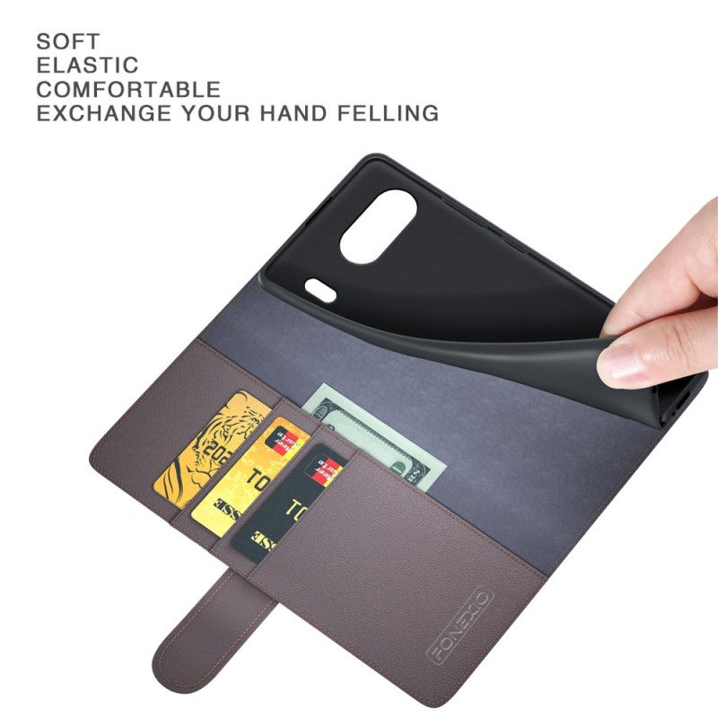 Housse OnePlus Nord 4 Véritable Cuir