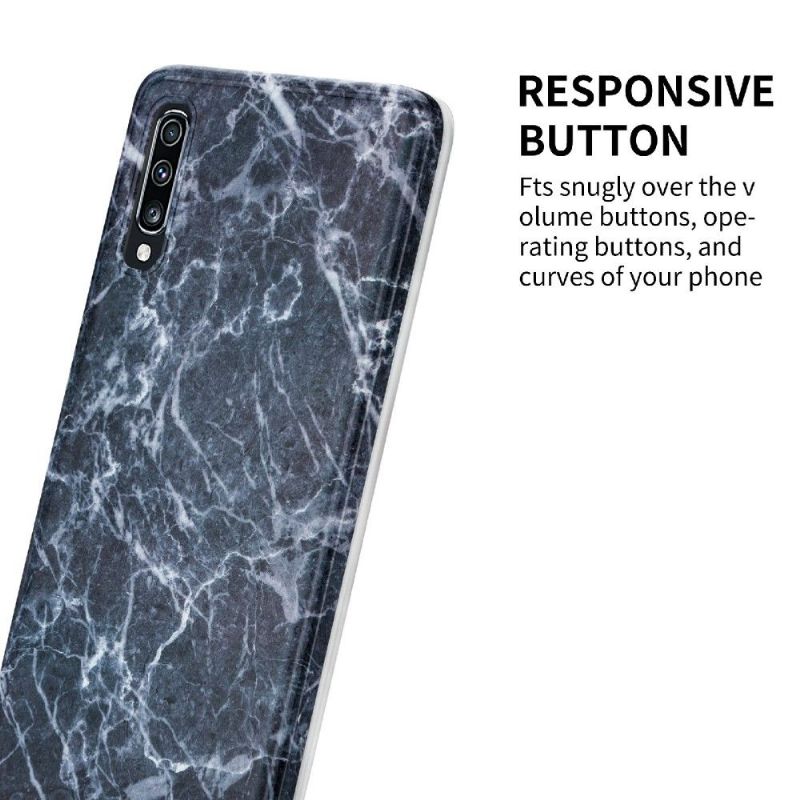 Coque Samsung Galaxy A70 Marbre