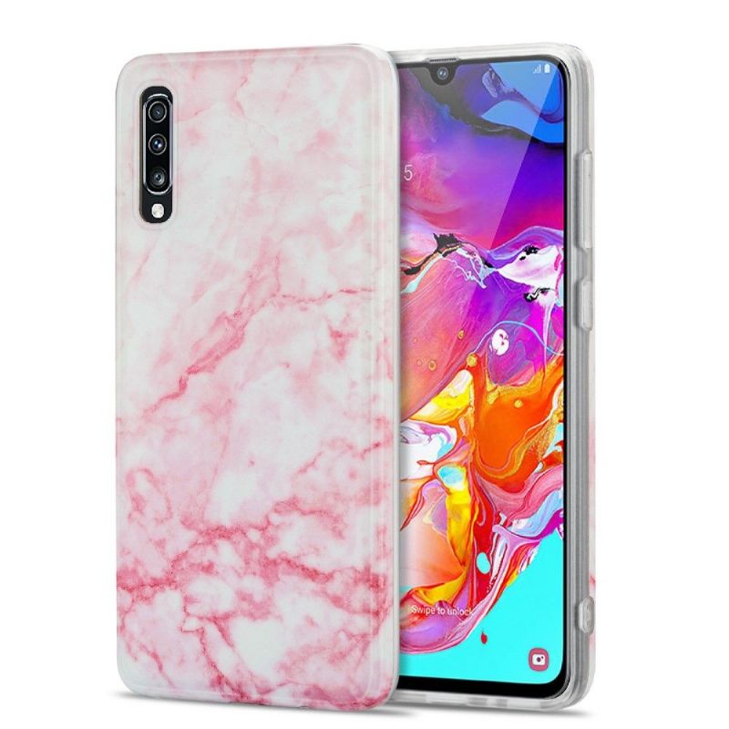 Coque Samsung Galaxy A70 Marbre