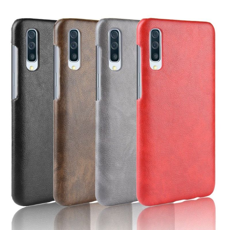 Samsung Galaxy A70 - Coque effet cuir premium