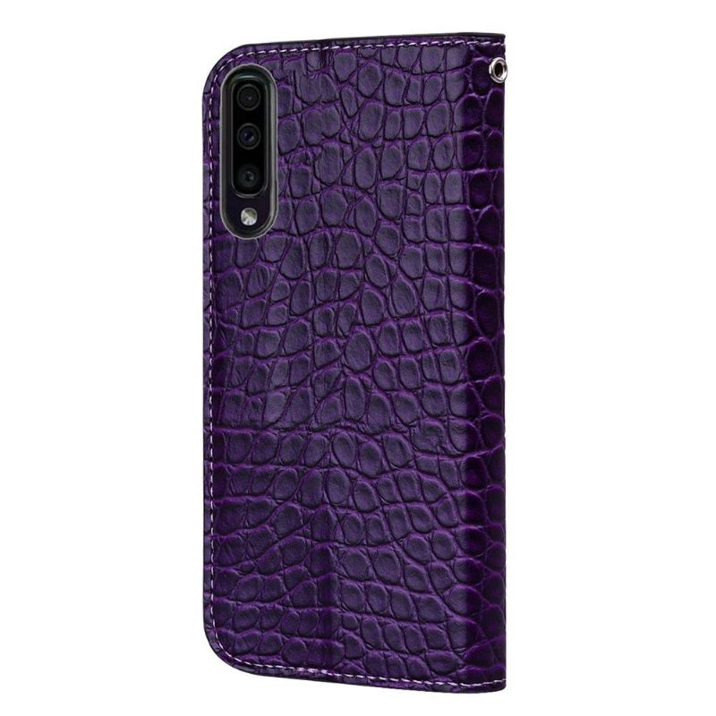 Samsung Galaxy A70 - Étui luxury effet croco