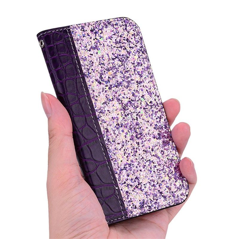 Samsung Galaxy A70 - Étui luxury effet croco