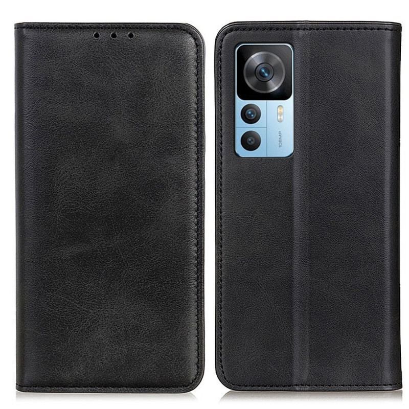 Flip Cover Xiaomi 12T / 12T Pro Cuir Fendu