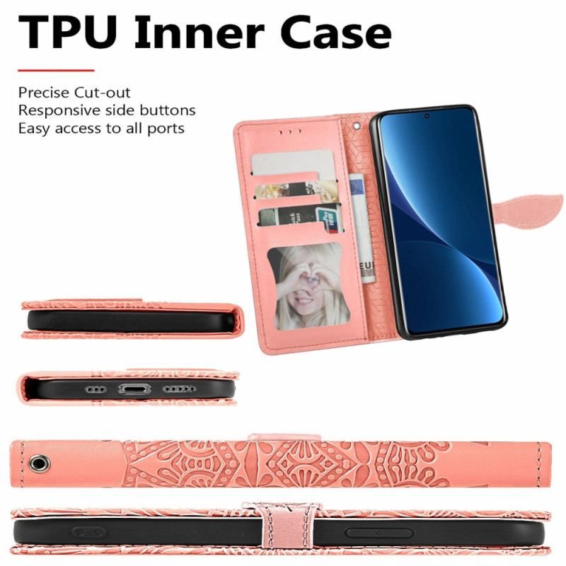 Housse Xiaomi 12T / 12T Pro Feuilles Tribales