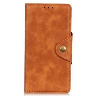 Housse Xiaomi 12T / 12T Pro Simili Cuir Bouton Magnétique