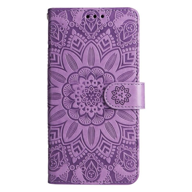 Housse Xiaomi 12T / 12T Pro Tournesol avec Lanière