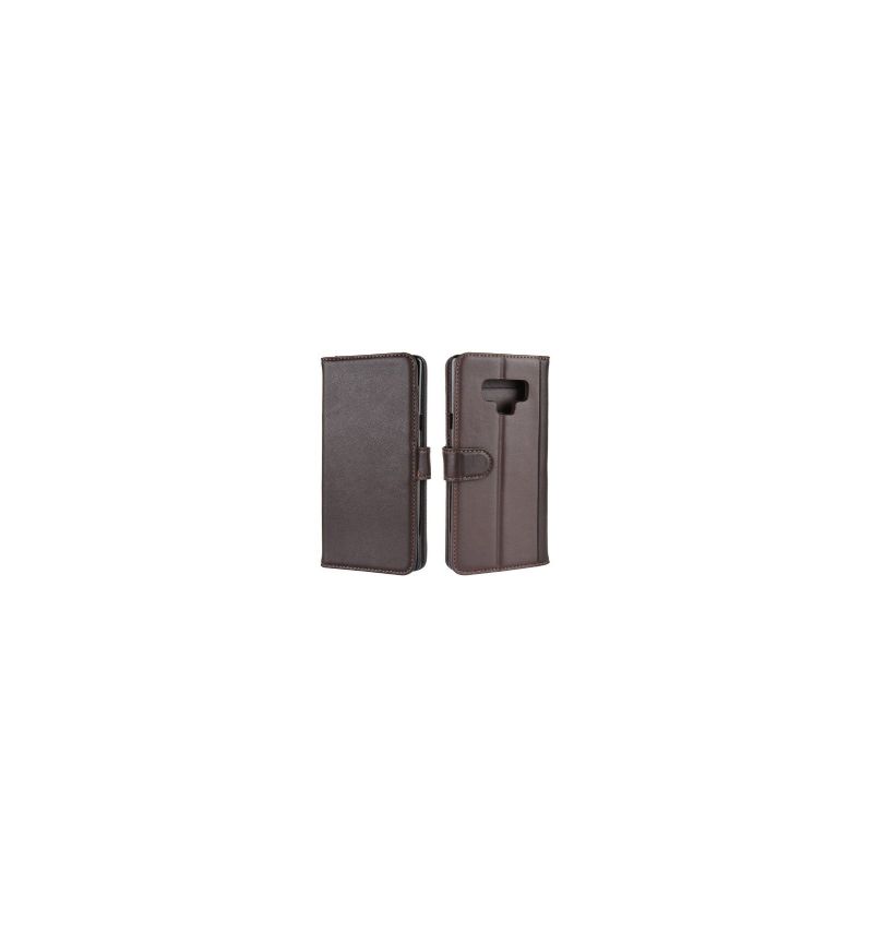 Housse Samsung Galaxy Note 9 Porte-Cartes en Cuir Premium