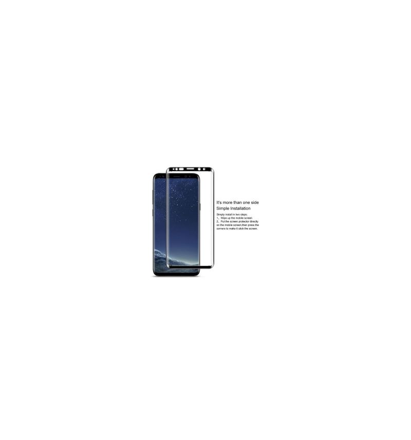 Protection d’écran Verre Samsung Galaxy S9 Full Size - Noir