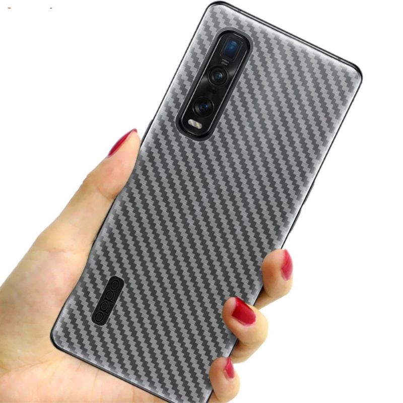Films arrière carbone pour Oppo Find X2 Pro (2 pièces)