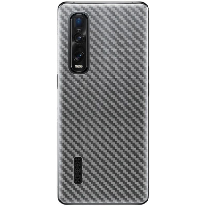 Films arrière carbone pour Oppo Find X2 Pro (2 pièces)