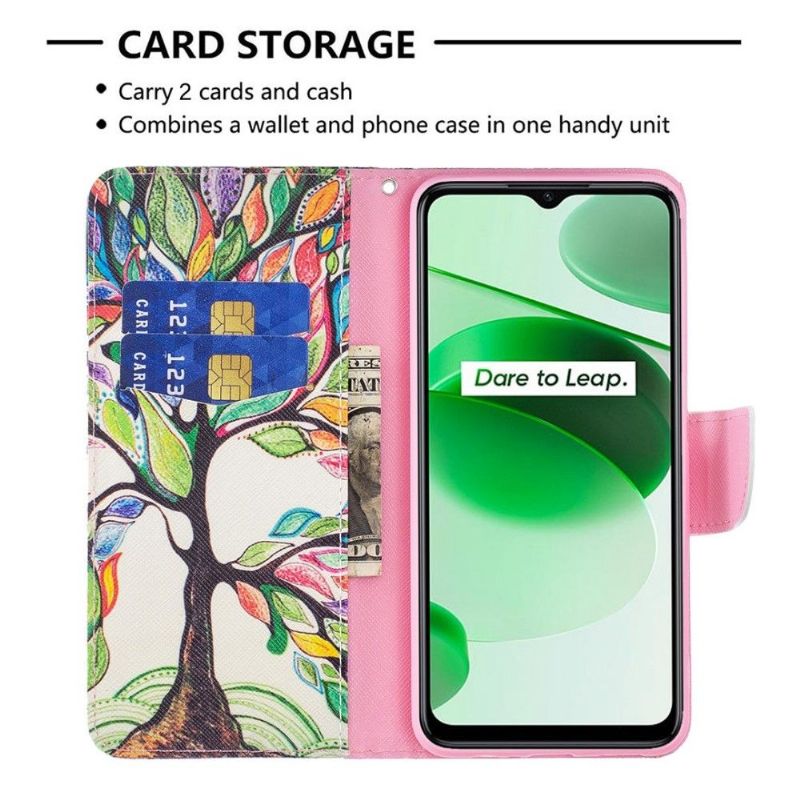 Housse Realme GT Neo 3 Dessin Arbre