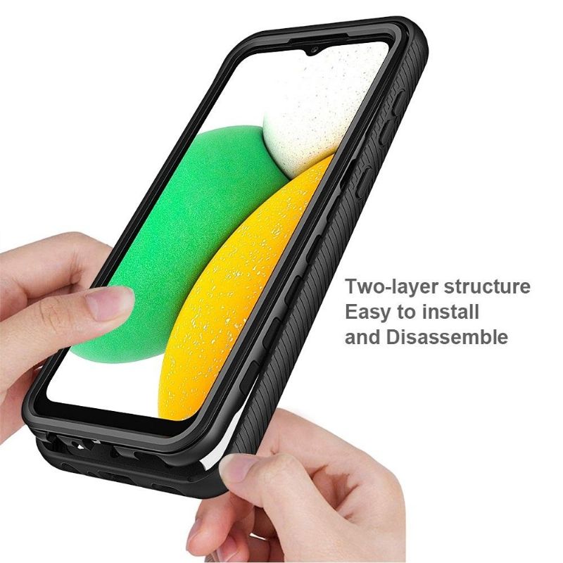 Coque Samsung Galaxy A03 Core hybride Antichoc dos transparent