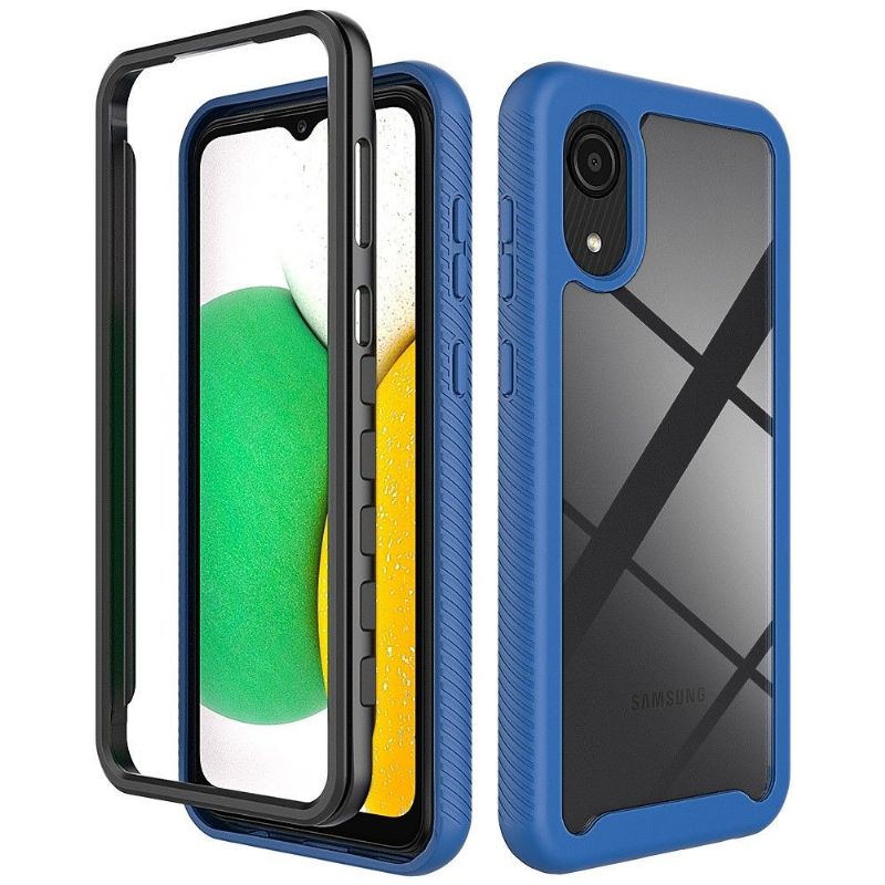 Coque Samsung Galaxy A03 Core hybride Antichoc dos transparent