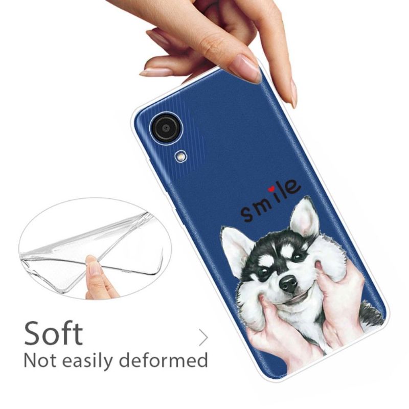 Coque Samsung Galaxy A03 Core Smile Chien
