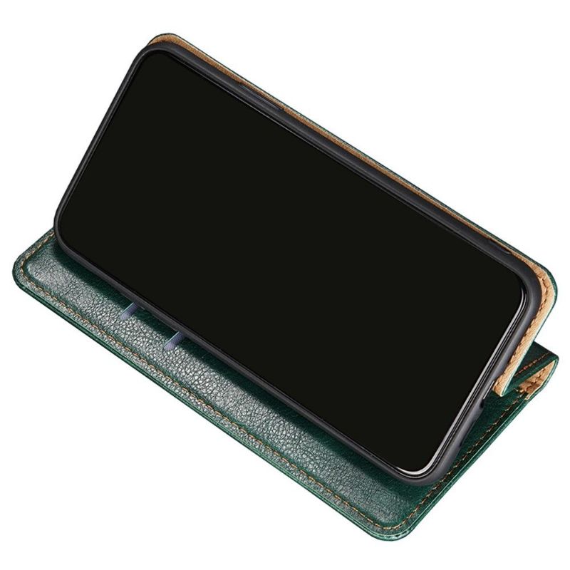 Flip cover Samsung Galaxy A03 Core PURE simili cuir